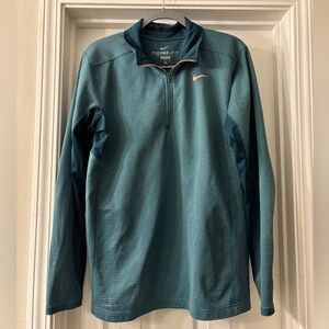 Nike Teal Half-Zip Pullover